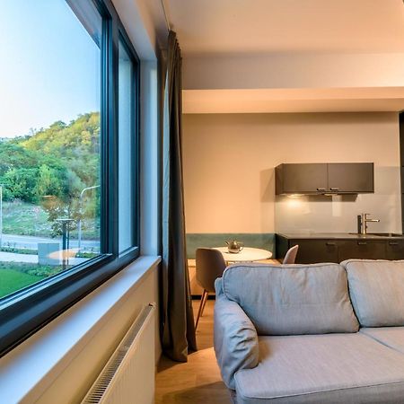 Bratislava Center, River Front, Private Parking Included Bagian luar foto