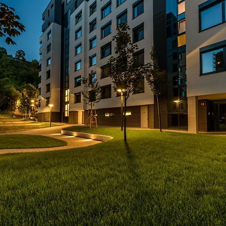 Bratislava Center, River Front, Private Parking Included Apartment Bagian luar foto